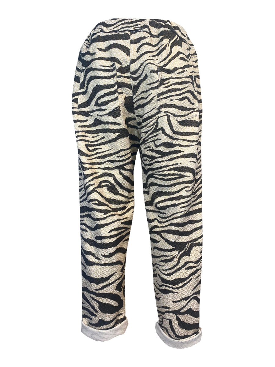 Cat & Co Sæt Bluse/Buks Zebra