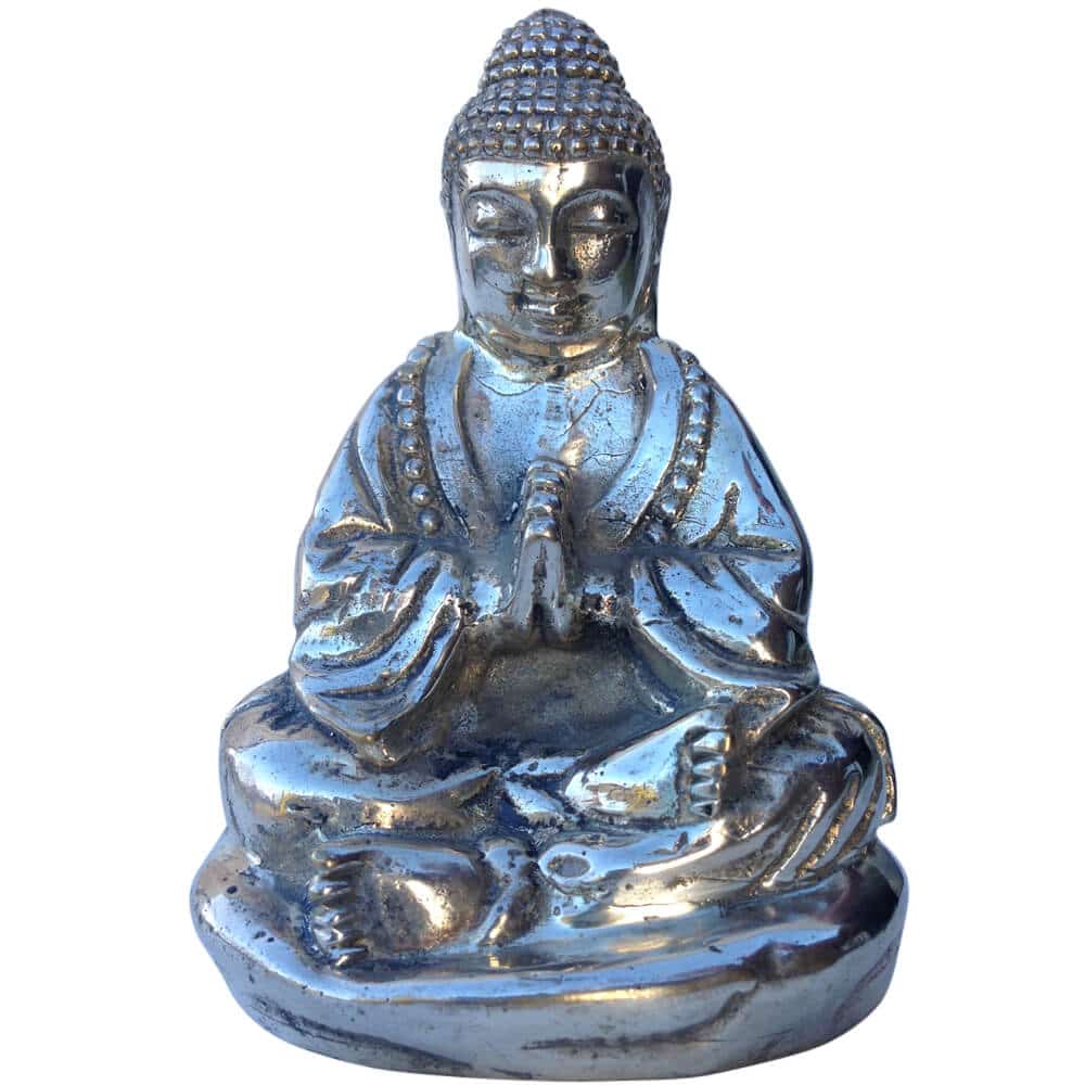 Siddende Buddha figur