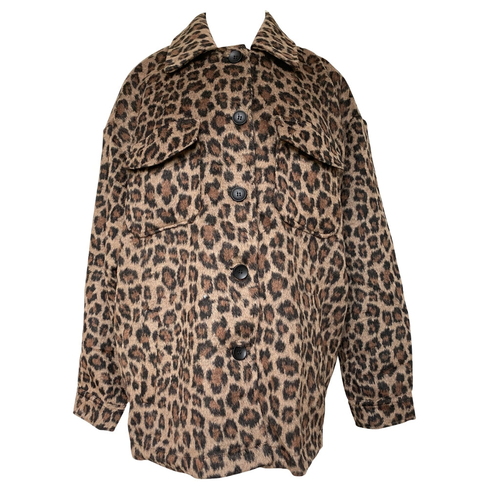 leopard jakke drys