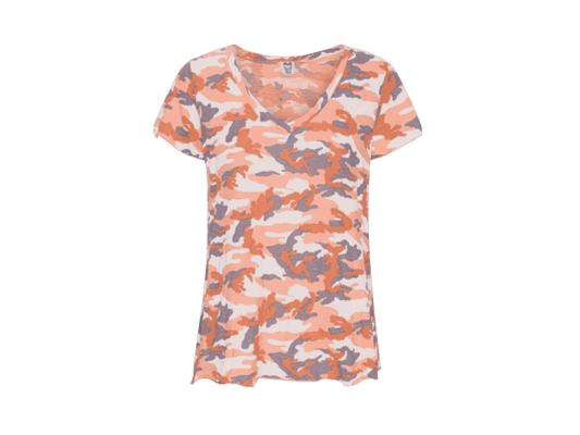 stajl t-shirt camou mandarin